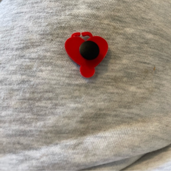 unbranded Accessories Jibbitz For Crocs Heart With Stethoscope